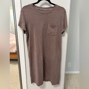 Mauve Bohme T-Shirt Dress